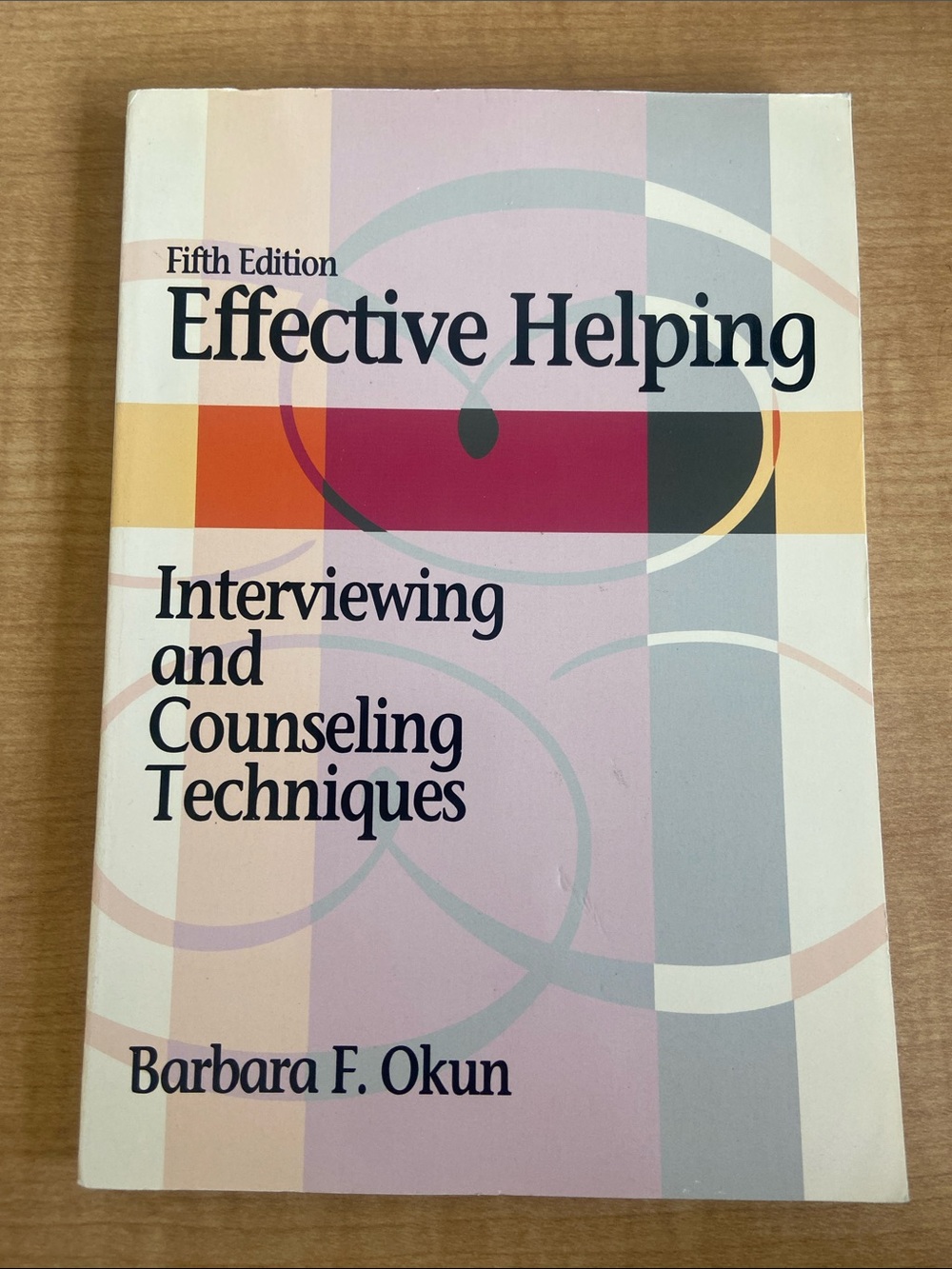 Effective Helping by Barbara F. Okun - Pastel Multicolor Cover